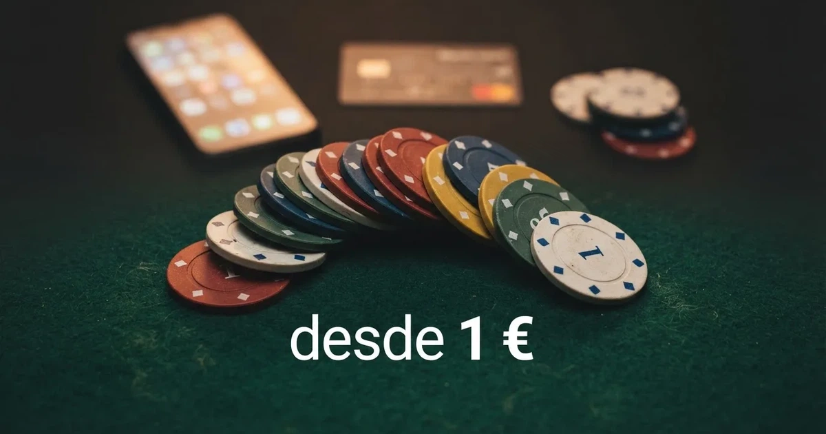 Casino con ingreso mínimo 1 euro en España (2026): la guía completa