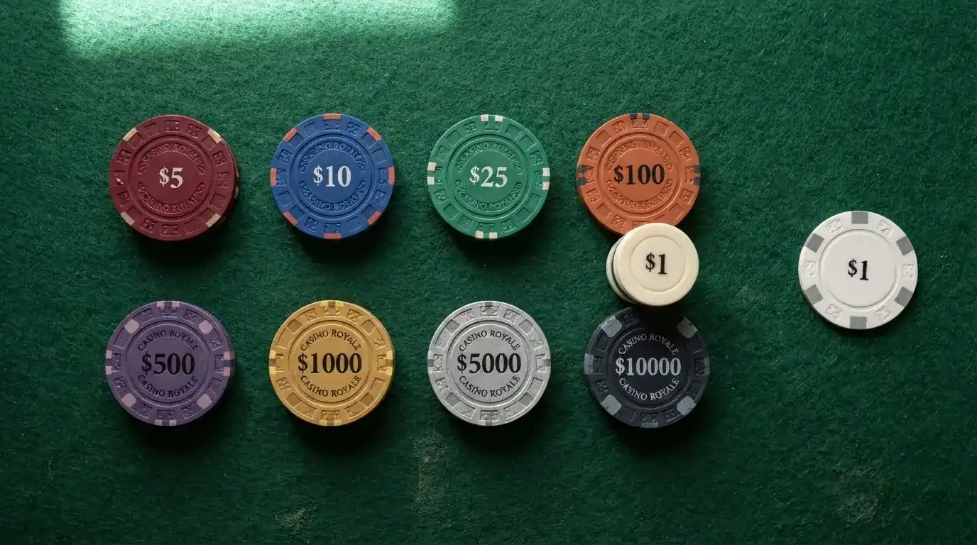 Una tabla con logotipos de casinos y cifras de tiradas, rollover y plazos dispuestos en columnas