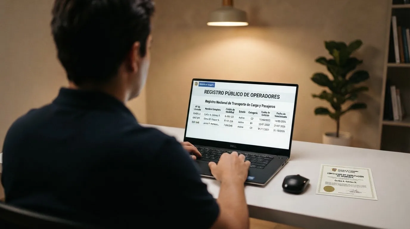 Una captura parcial del sitio web oficial de la DGOJ (ordenacionjuego.gob.es) mostrando el listado público de operadores con licencia, con el logo de la DGOJ visible.