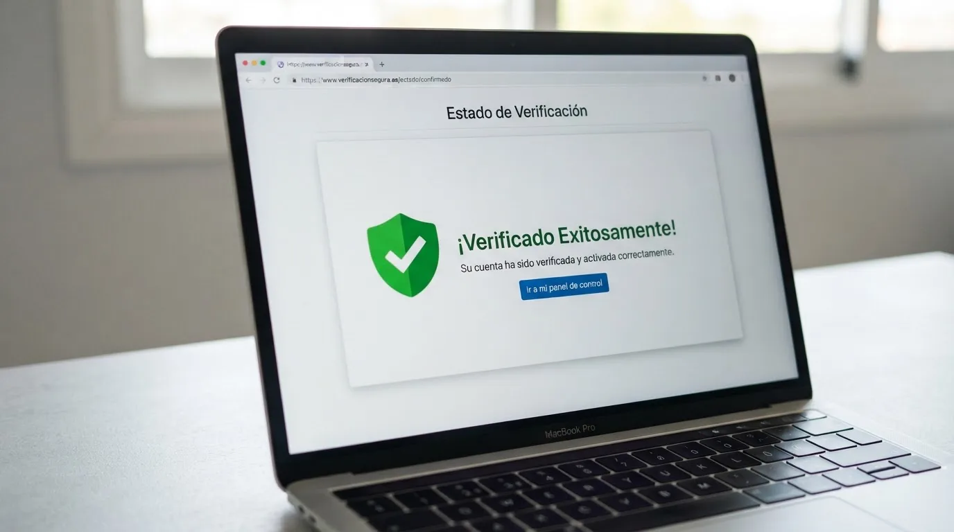 Pantalla del registro oficial de la DGOJ en ordenacionjuego.es mostrando la ficha de un operador autorizado, con el dominio .es visible en la barra de direcciones